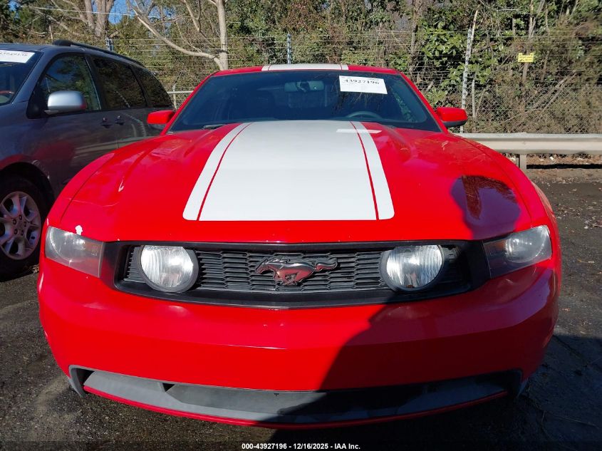 2011 Ford Mustang Gt Premium VIN: 1ZVBP8CF7B5116446 Lot: 43927196