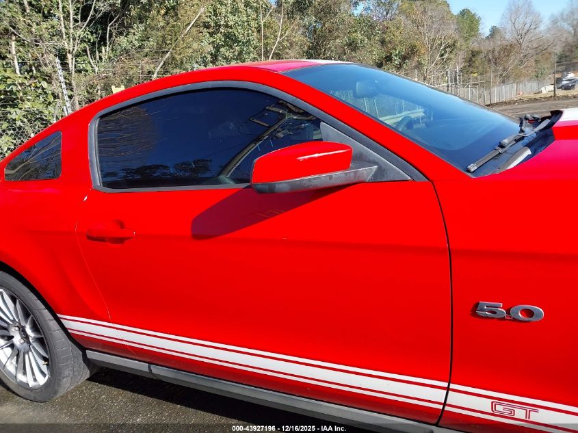 2011 Ford Mustang Gt Premium VIN: 1ZVBP8CF7B5116446 Lot: 43927196