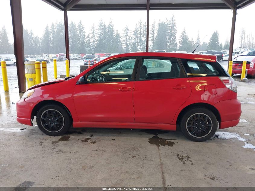 2006 Toyota Matrix Xr VIN: 2T1KR32E16C598610 Lot: 43927214