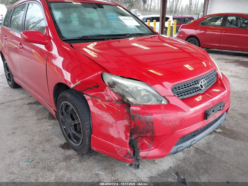 2006 Toyota Matrix Xr VIN: 2T1KR32E16C598610 Lot: 43927214