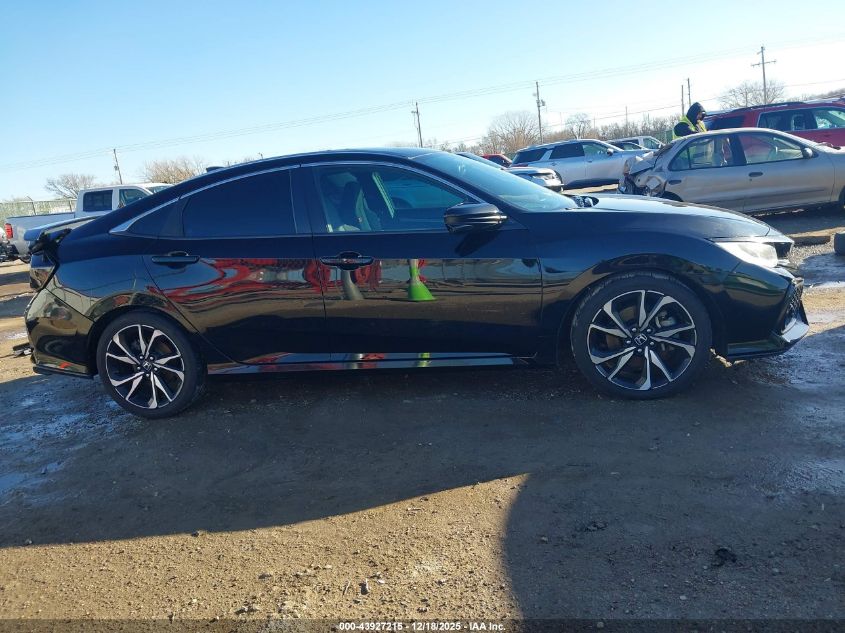 2018 Honda Civic Si VIN: 2HGFC1E5XJH700070 Lot: 43927215