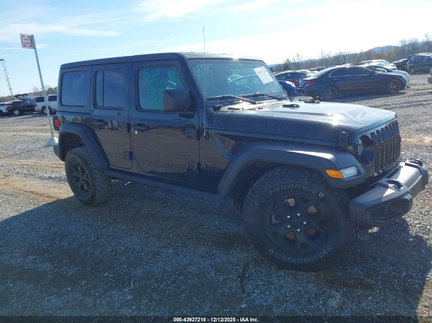 2023 Jeep Wrangler 4-Door Willys 4X4