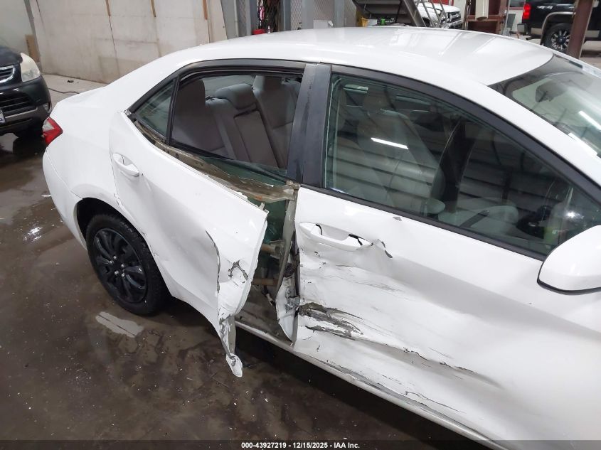 2016 Toyota Corolla Le VIN: 5YFBURHE1GP444988 Lot: 43927219