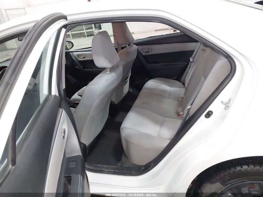 2016 Toyota Corolla Le VIN: 5YFBURHE1GP444988 Lot: 43927219