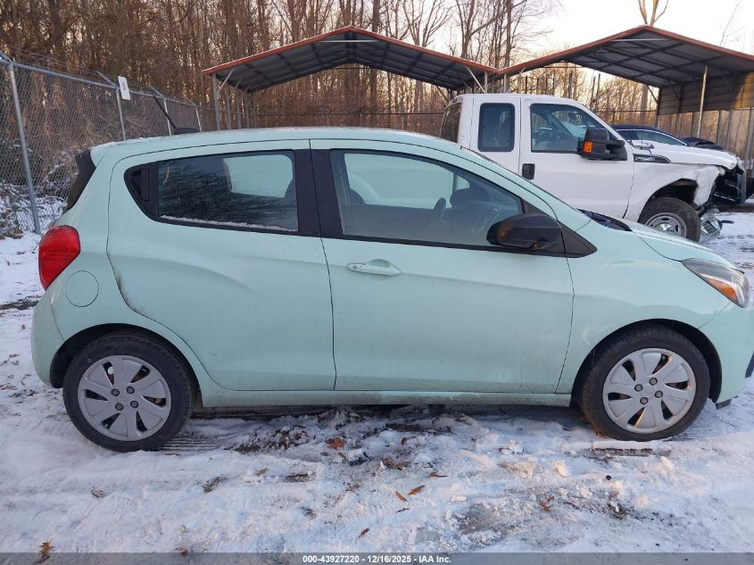 2017 Chevrolet Spark Ls Cvt VIN: KL8CB6SA2HC732925 Lot: 43927220