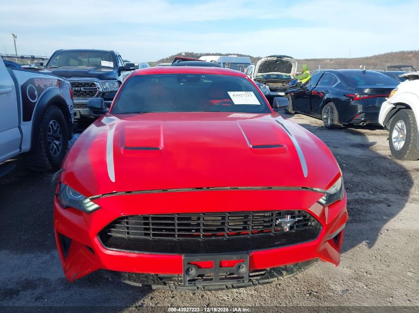 2022 Ford Mustang Ecoboost Premium Fastback VIN: 1FA6P8TD7N5100440 Lot: 43927223