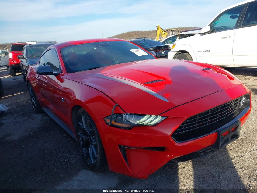 2022 Ford Mustang Ecoboost Premium Fastback VIN: 1FA6P8TD7N5100440 Lot: 43927223