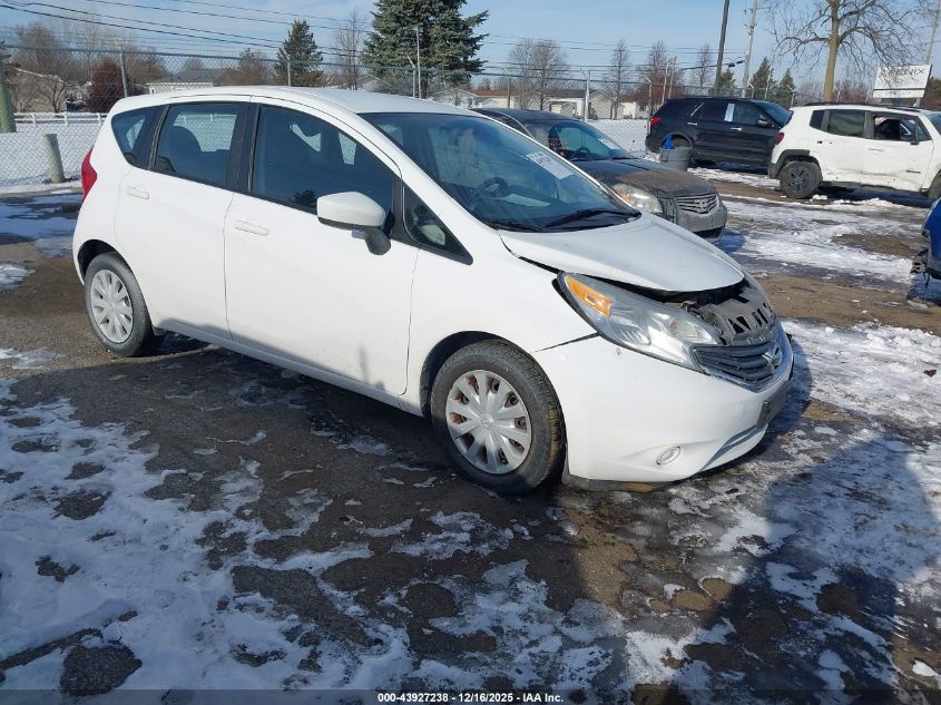 NISSAN VERSA NOTE S (SR)/S PLUS/SL/SR/SV