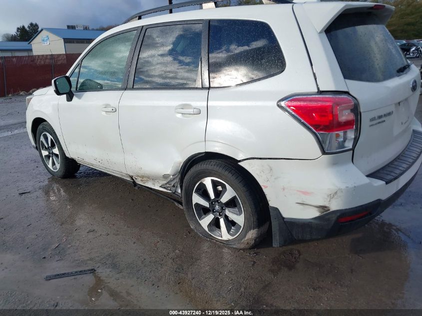 2018 Subaru Forester 2.5I Premium VIN: JF2SJAGCXJH440193 Lot: 43927240