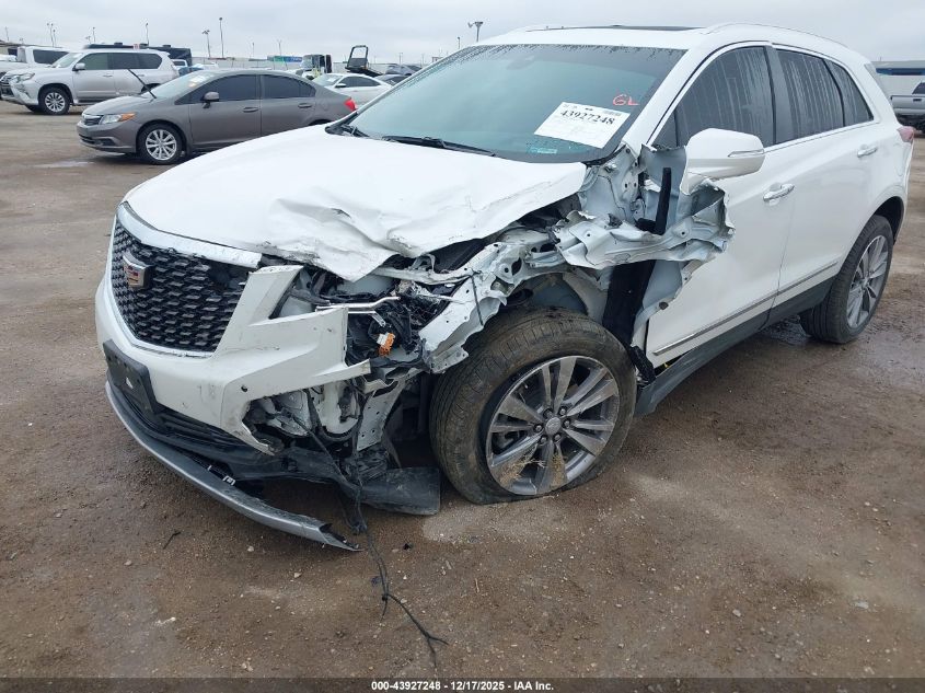 2022 Cadillac Xt5 Awd Premium Luxury VIN: 1GYKNFRS0NZ149281 Lot: 43927248