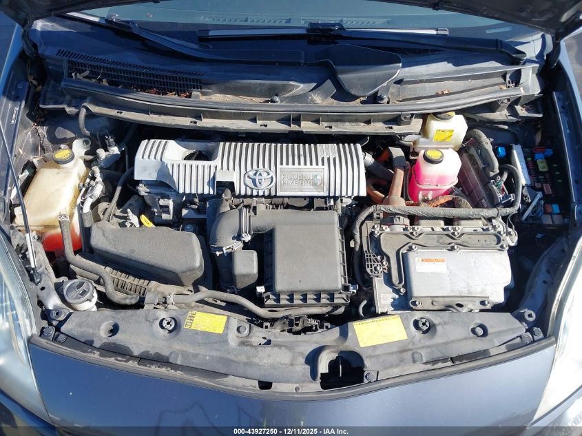 2012 Toyota Prius Plug-In VIN: JTDKN3DP2C3007201 Lot: 43927250