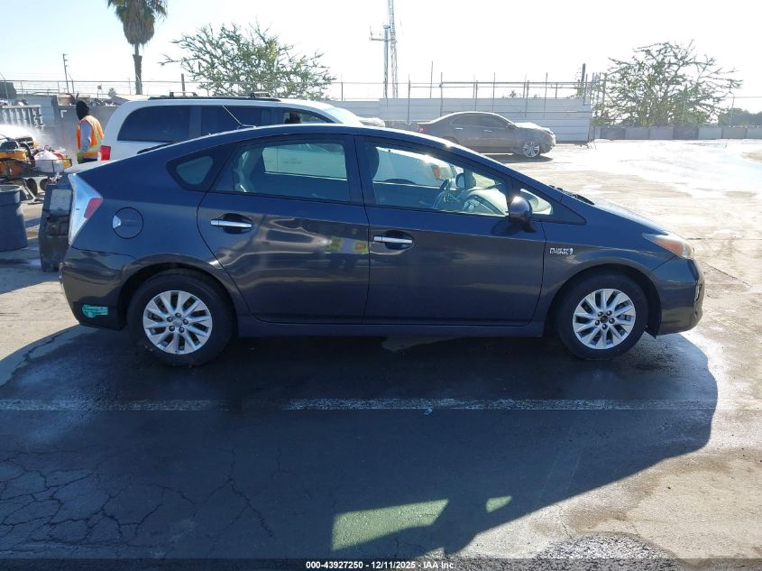 2012 Toyota Prius Plug-In VIN: JTDKN3DP2C3007201 Lot: 43927250