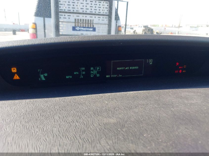 2012 Toyota Prius Plug-In VIN: JTDKN3DP2C3007201 Lot: 43927250