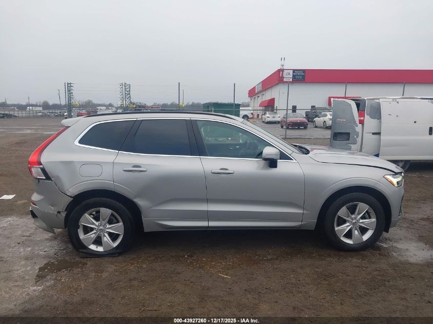 2022 Volvo Xc60 B5 Momentum VIN: YV4L12RK0N1982315 Lot: 43927260