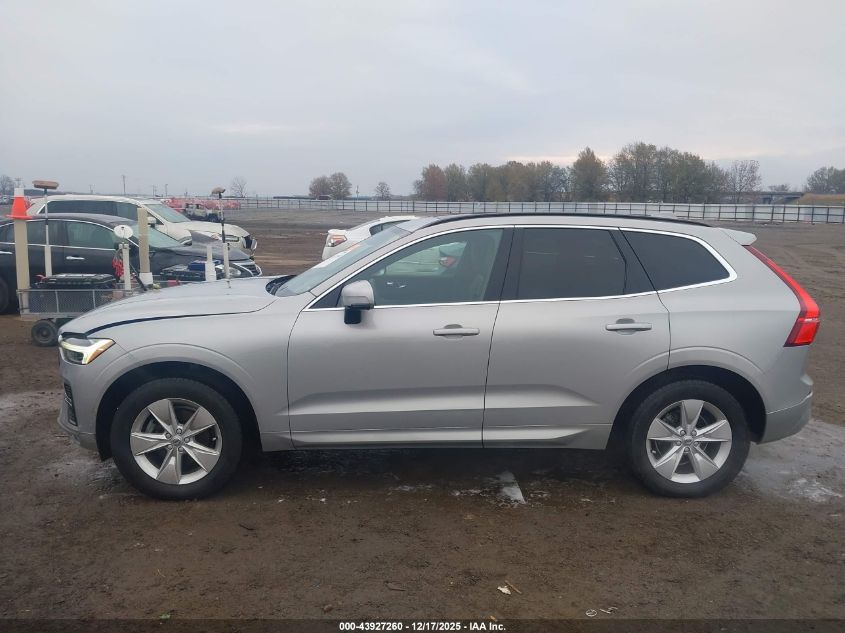 2022 Volvo Xc60 B5 Momentum VIN: YV4L12RK0N1982315 Lot: 43927260