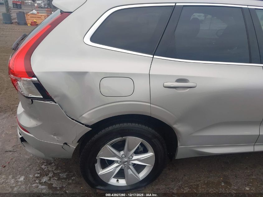 2022 Volvo Xc60 B5 Momentum VIN: YV4L12RK0N1982315 Lot: 43927260