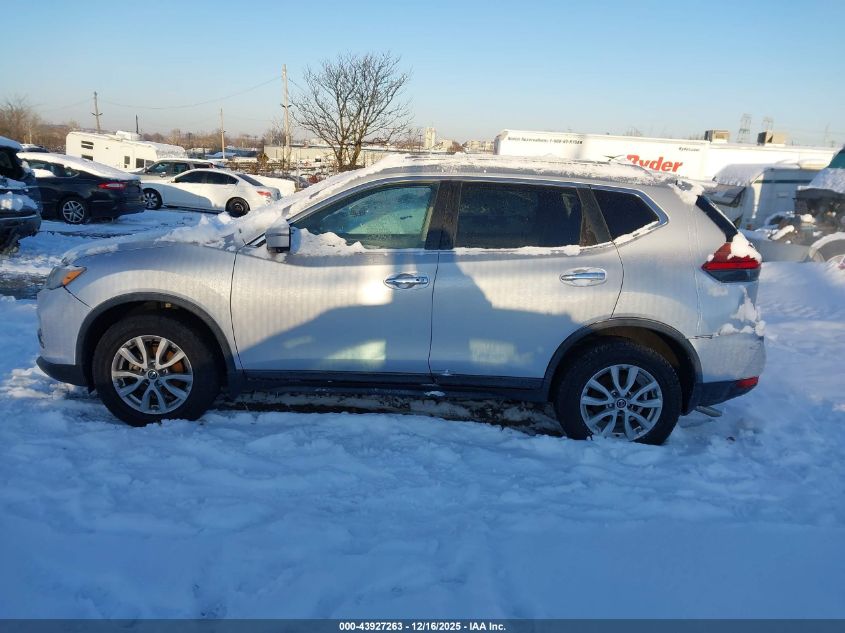 2017 Nissan Rogue Sv VIN: KNMAT2MV9HP553309 Lot: 43927263