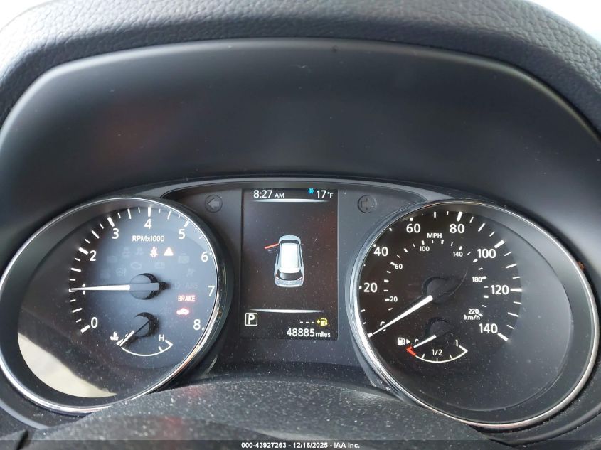 2017 Nissan Rogue Sv VIN: KNMAT2MV9HP553309 Lot: 43927263