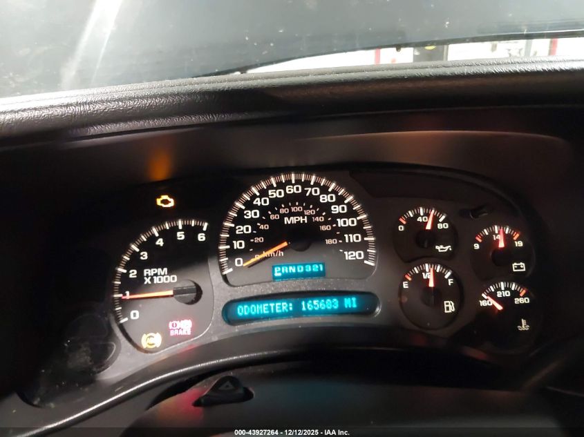 2003 Chevrolet Silverado 1500 Work Truck VIN: 1GCEC19X83Z322873 Lot: 43927264