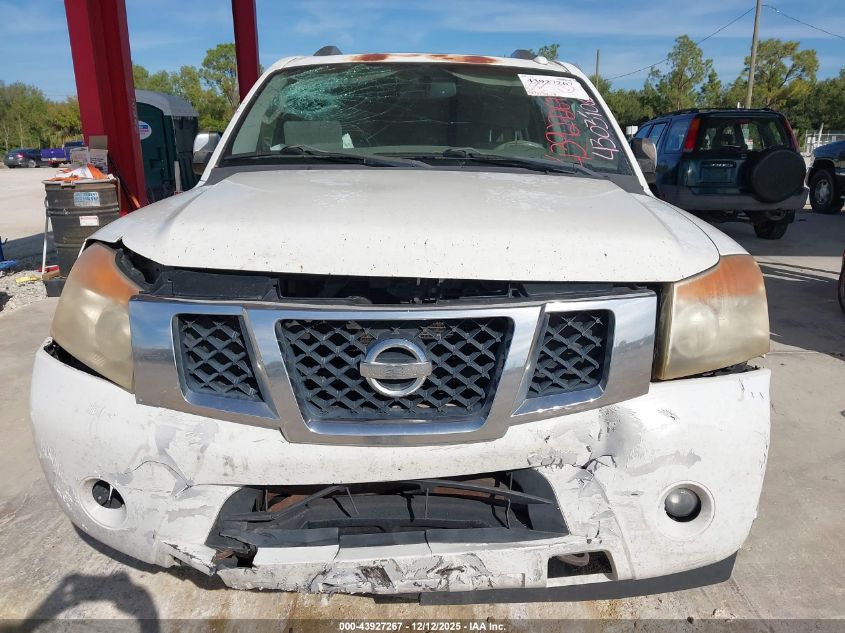 2010 Nissan Armada Titanium VIN: 5N1BA0ND0AN622261 Lot: 43927267