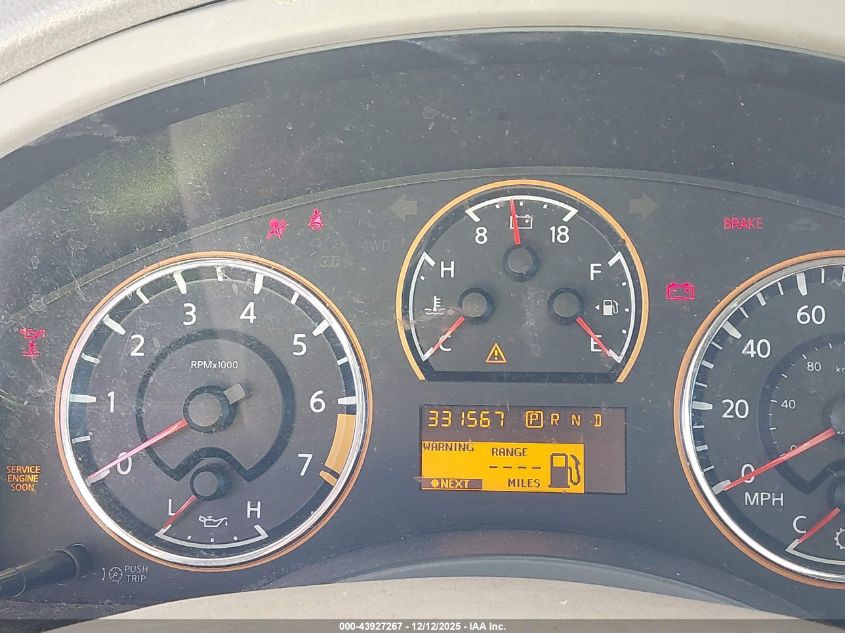 2010 Nissan Armada Titanium VIN: 5N1BA0ND0AN622261 Lot: 43927267