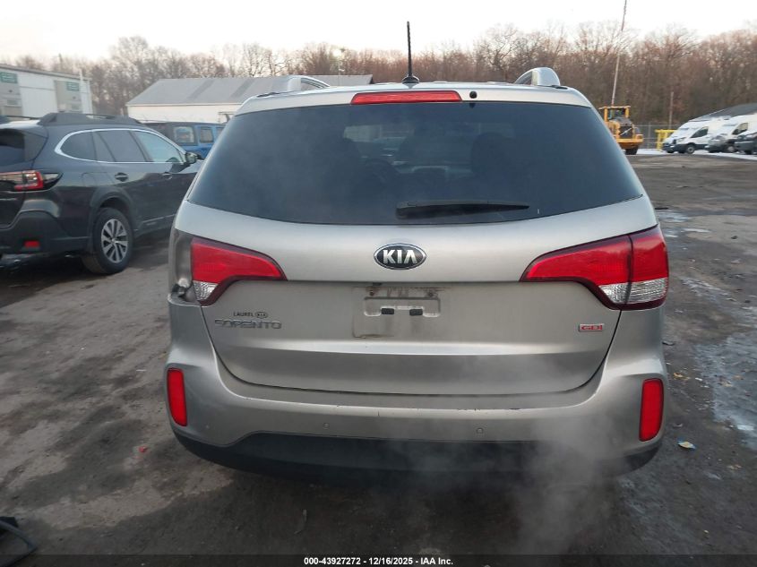 2015 Kia Sorento Lx VIN: 5XYKT3A68FG646846 Lot: 43927272