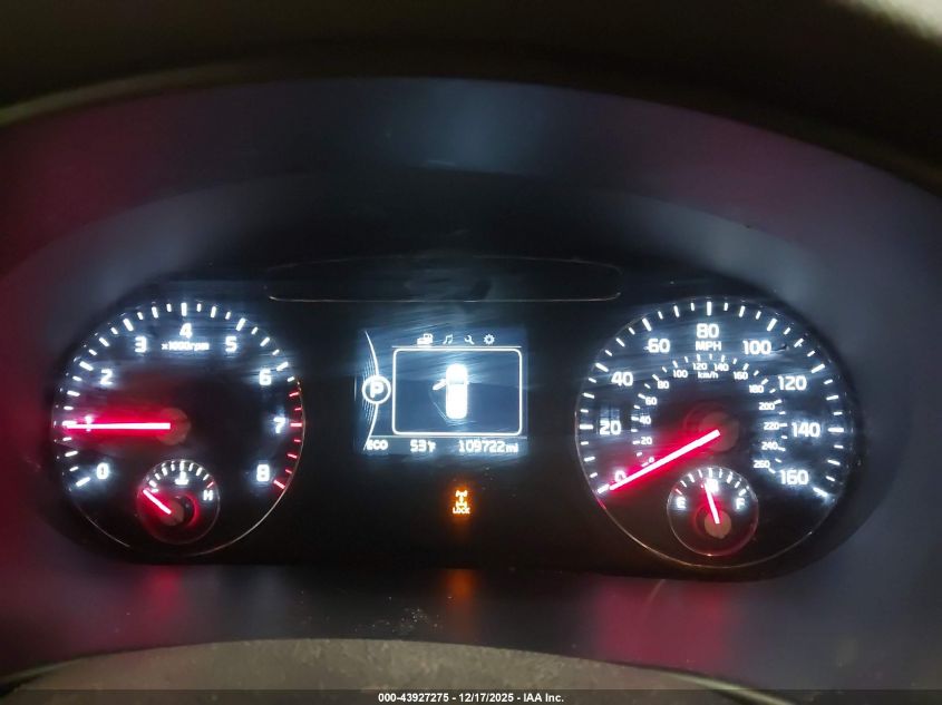 2018 Kia Sorento 2.4L Lx VIN: 5XYPGDA36JG376918 Lot: 43927275