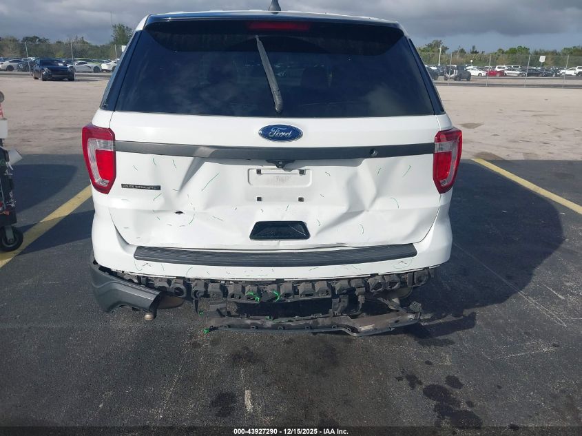 2018 Ford Police Interceptor Utility VIN: 1FM5K8AR5JGA37612 Lot: 43927290