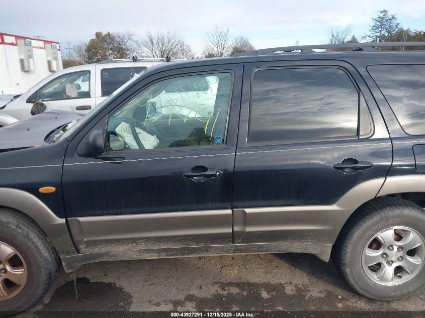 2003 Mazda Tribute Lx V6 VIN: 4F2YZ941X3KM01838 Lot: 43927291
