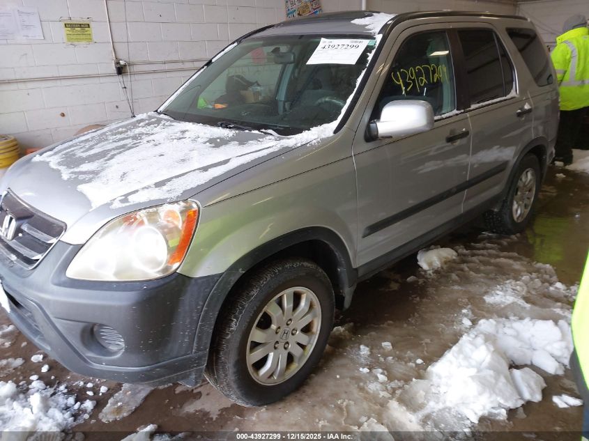 2005 Honda Cr-V Ex VIN: SHSRD78825U321196 Lot: 43927299