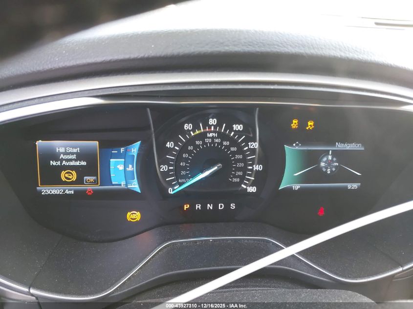 2016 Ford Fusion Se VIN: 3FA6P0H96GR111192 Lot: 43927310