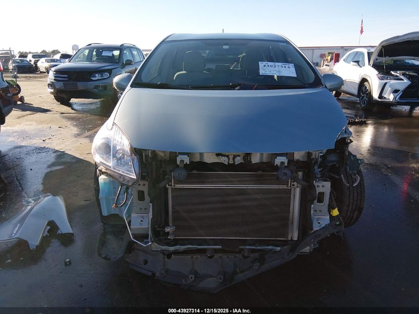 2013 Toyota Prius Two VIN: JTDKN3DU5D5674131 Lot: 43927314