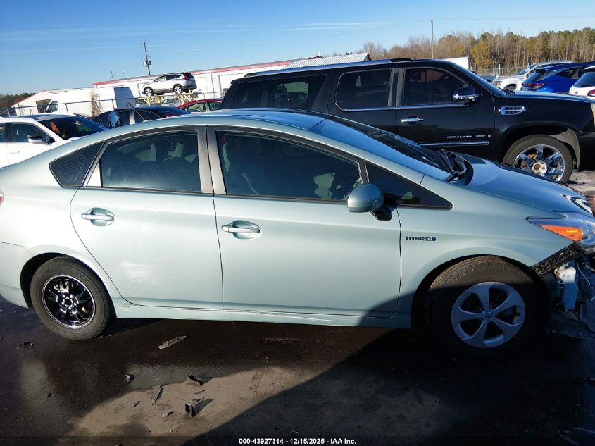2013 Toyota Prius Two VIN: JTDKN3DU5D5674131 Lot: 43927314