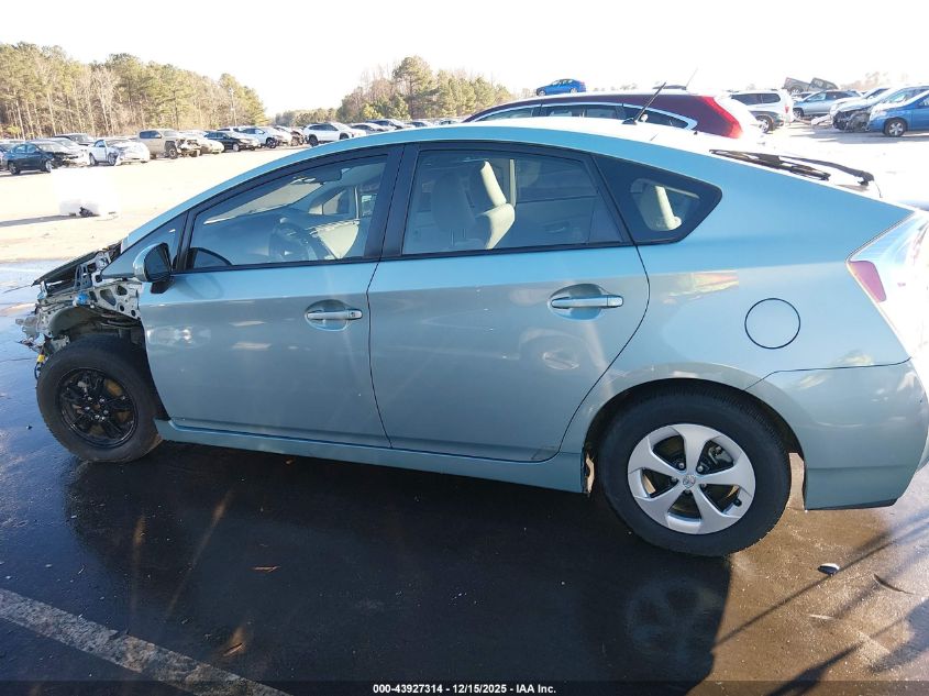 2013 Toyota Prius Two VIN: JTDKN3DU5D5674131 Lot: 43927314