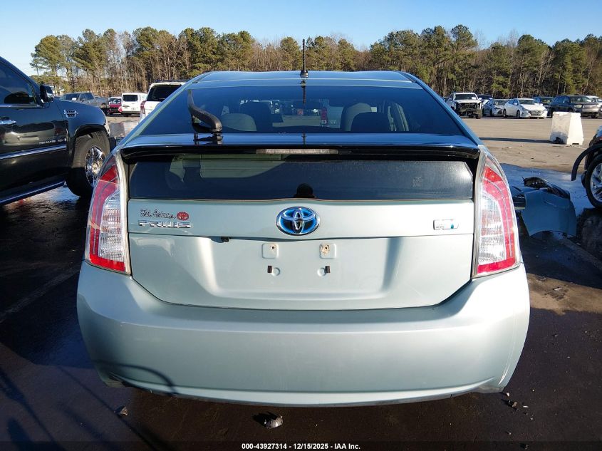 2013 Toyota Prius Two VIN: JTDKN3DU5D5674131 Lot: 43927314