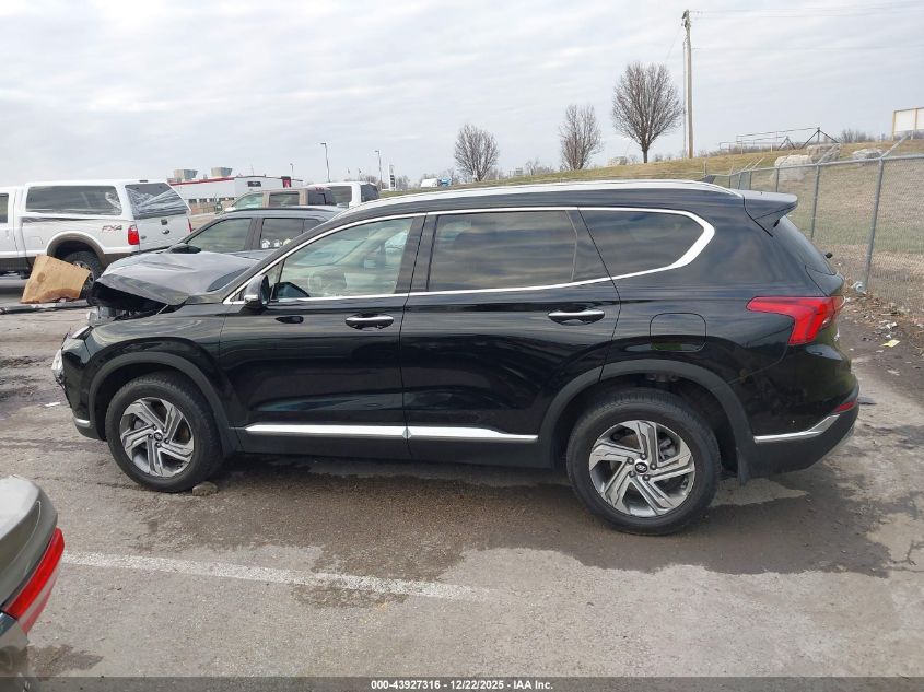 2021 Hyundai Santa Fe Sel VIN: 5NMS3DAJ1MH365520 Lot: 43927316