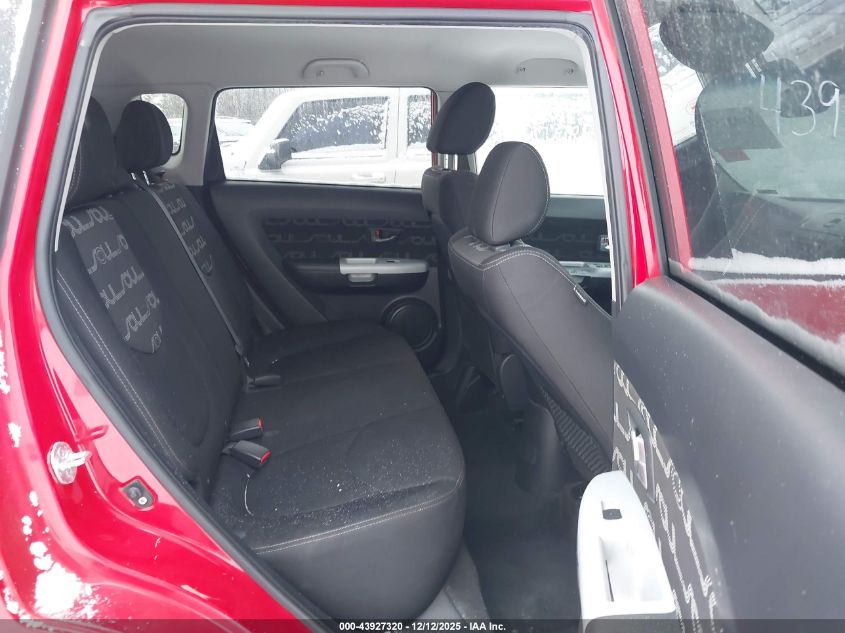 2012 Kia Soul + VIN: KNDJT2A68C7366892 Lot: 43927320