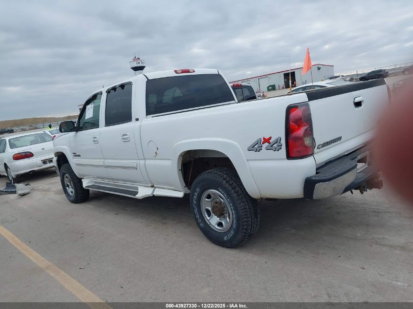 2005 Chevrolet Silverado 2500Hd Lt VIN: 1GCHK23255F855867 Lot: 43927330