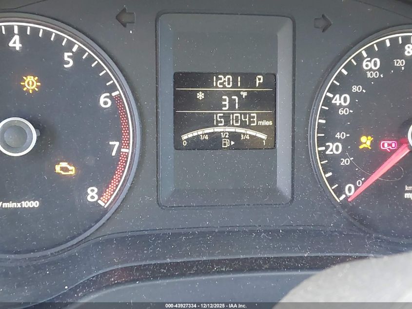 2011 Volkswagen Jetta 2.5L Sel VIN: 3VWLZ7AJ4BM331681 Lot: 43927334