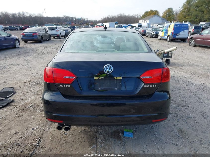 2011 Volkswagen Jetta 2.5L Sel VIN: 3VWLZ7AJ4BM331681 Lot: 43927334