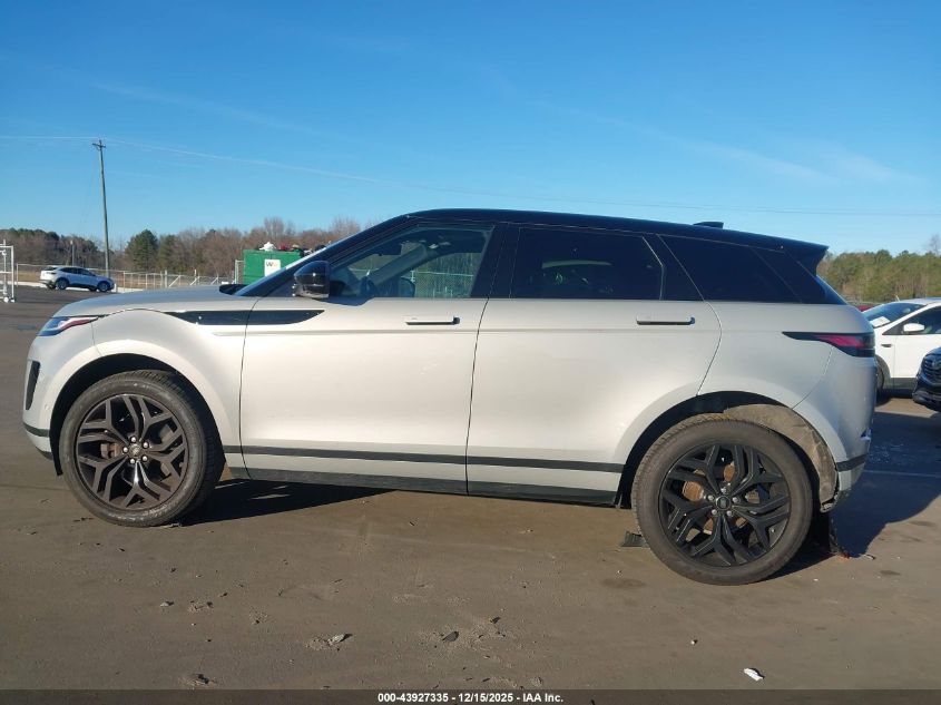 2020 Land Rover Range Rover Evoque Se VIN: SALZP2FX4LH075737 Lot: 43927335