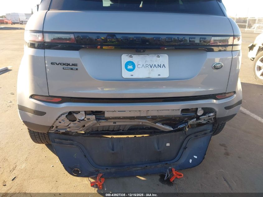 2020 Land Rover Range Rover Evoque Se VIN: SALZP2FX4LH075737 Lot: 43927335