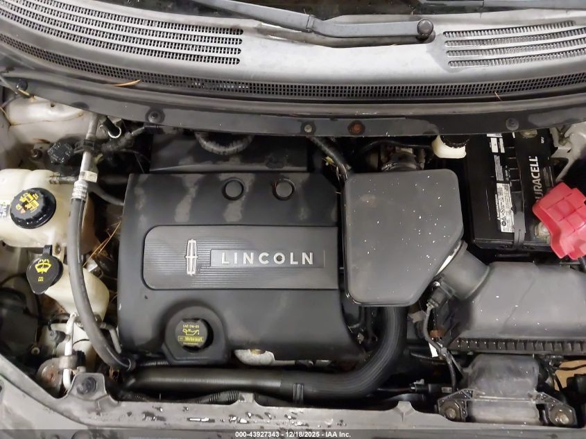 2012 Lincoln Mkx VIN: 2LMDJ8JK2CBL01272 Lot: 43927343