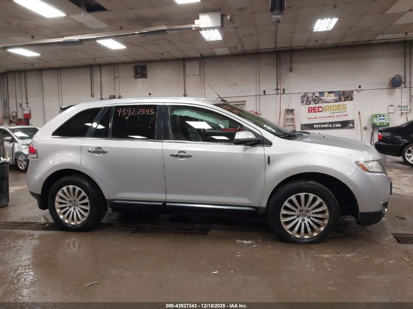 2012 Lincoln Mkx VIN: 2LMDJ8JK2CBL01272 Lot: 43927343
