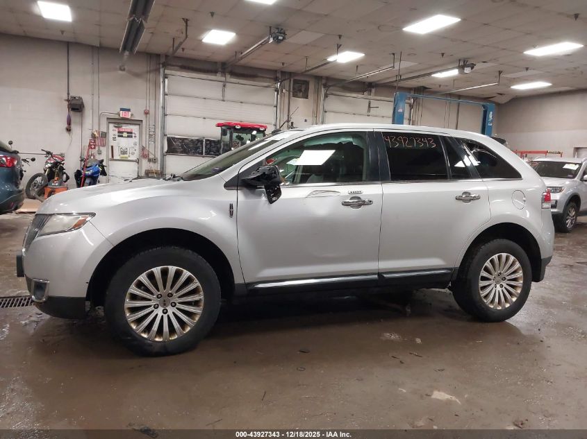 2012 Lincoln Mkx VIN: 2LMDJ8JK2CBL01272 Lot: 43927343