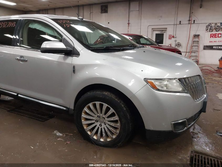 2012 Lincoln Mkx VIN: 2LMDJ8JK2CBL01272 Lot: 43927343