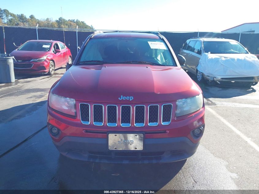 2014 Jeep Compass Sport VIN: 1C4NJCBB2ED624160 Lot: 43927365