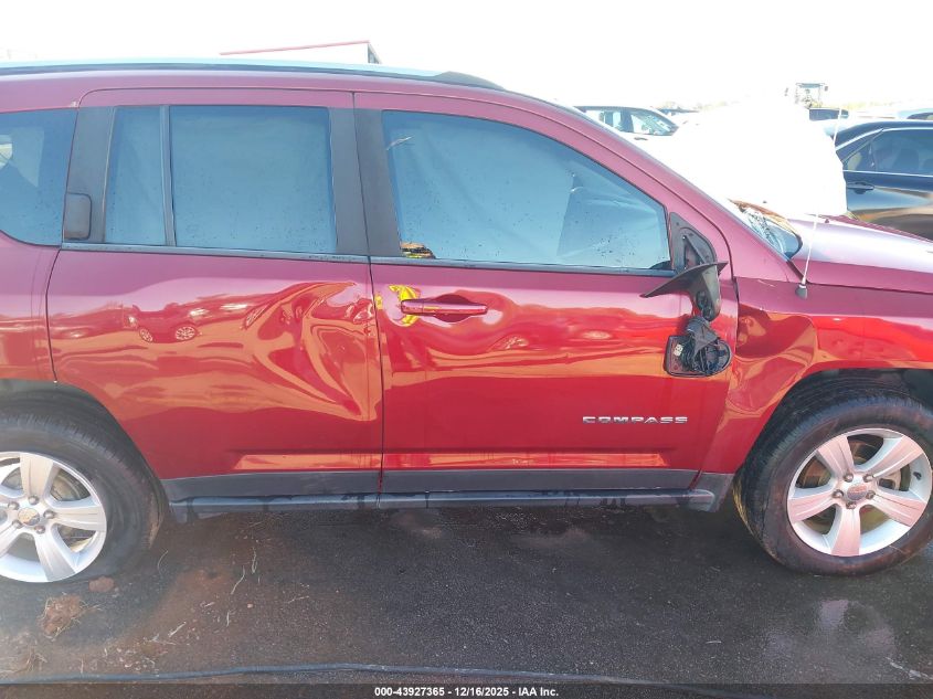 2014 Jeep Compass Sport VIN: 1C4NJCBB2ED624160 Lot: 43927365