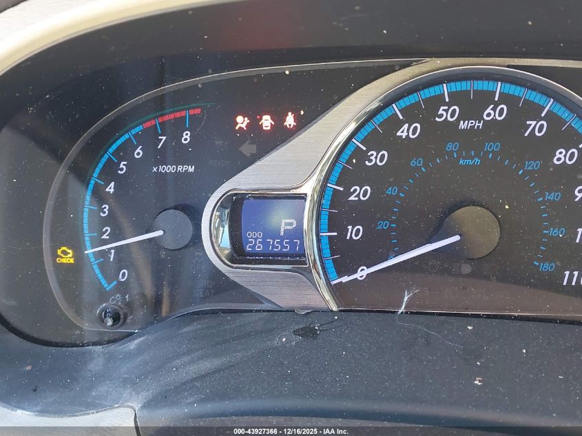 2011 Toyota Sienna Limited V6 VIN: 5TDYK3DC0BS124322 Lot: 43927366