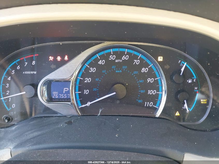 2011 Toyota Sienna Limited V6 VIN: 5TDYK3DC0BS124322 Lot: 43927366